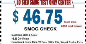 Smog Check Coupon San Diego